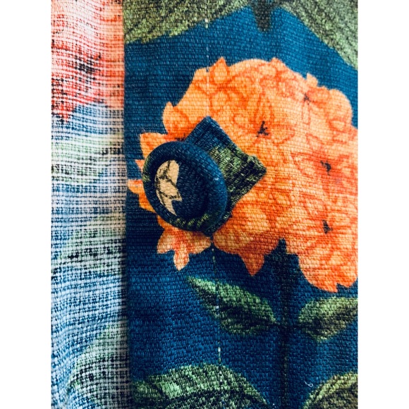 Nadinoo Fleurs Hydrangea for Anthropologie dress S - Picture 3 of 4